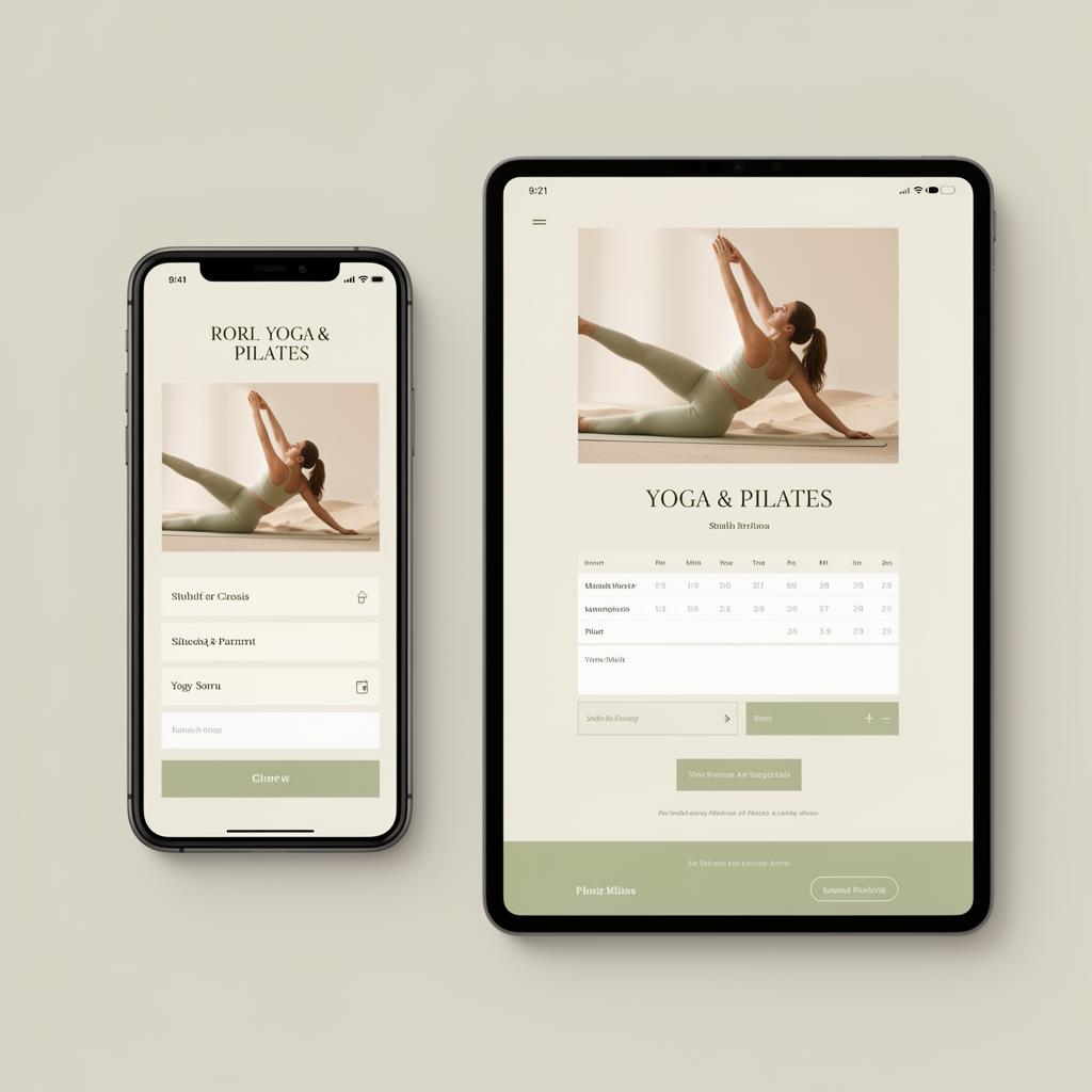 Site web réalisé pour Roll & Breathe — Studio yoga & pilates